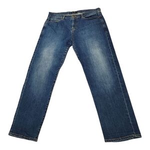 Baukjen Jeans Wide Leg Women's Size 31 R Indigo Blue Denim Cotton with Elastane